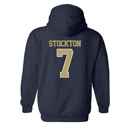 Georgia Tech - NCAA Football : Bailey Stockton - Classic Fashion Shersey Hooded Sweatshirt-1