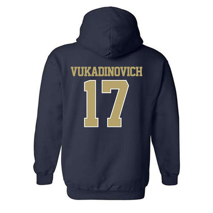 Georgia Tech - NCAA Softball : Paige Vukadinovich - Classic Fashion Shersey Hooded Sweatshirt-1