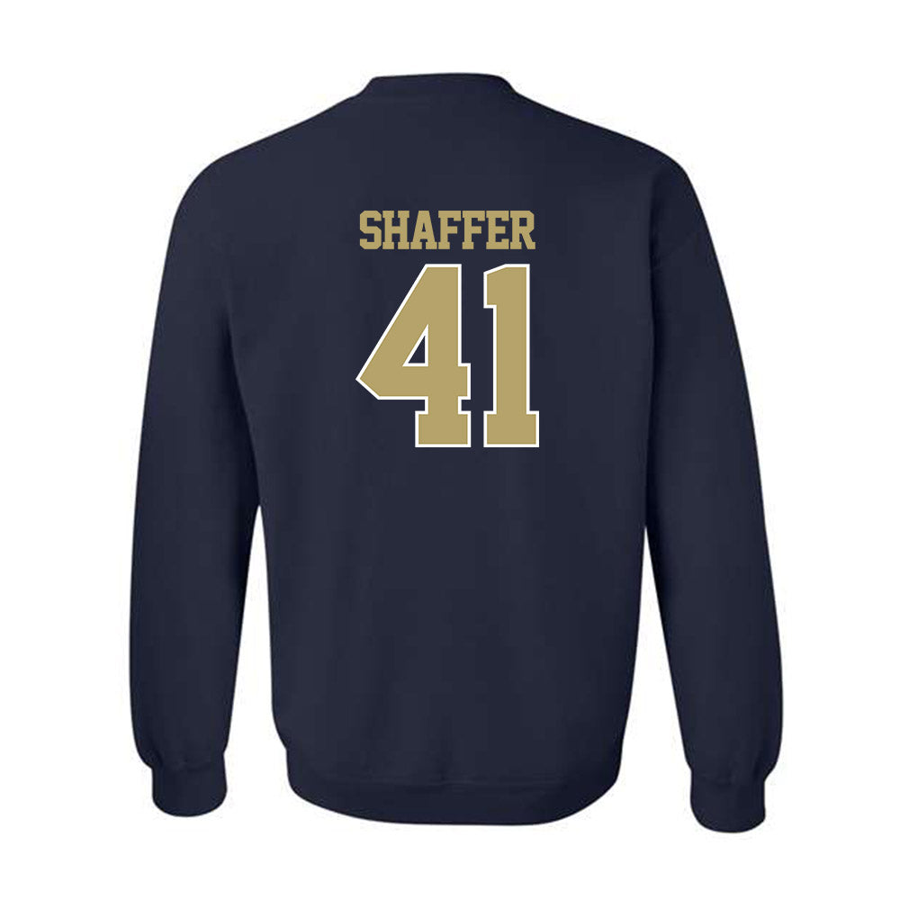 Georgia Tech - NCAA Football : Landon Shaffer - Classic Fashion Shersey Crewneck Sweatshirt-1