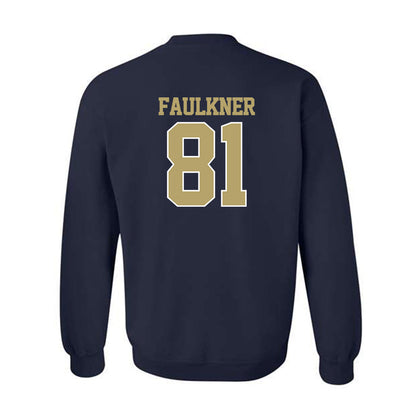 Georgia Tech - NCAA Football : Cal Faulkner - Classic Fashion Shersey Crewneck Sweatshirt-1