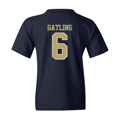 Georgia Tech - NCAA Football : Debron Gatling - Classic Fashion Shersey Youth T-Shirt-1