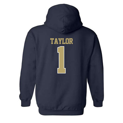 Georgia Tech - NCAA Women's Basketball : McKayla Taylor - Classic Fashion Shersey Hooded Sweatshirt-1