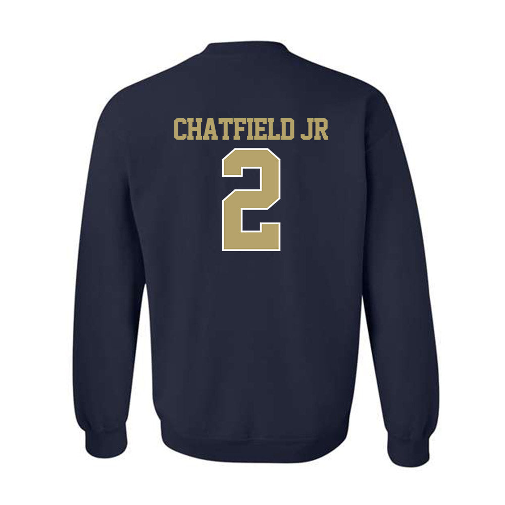 Georgia Tech - NCAA Men's Basketball : Eric Chatfield Jr - Classic Fashion Shersey Crewneck Sweatshirt-1