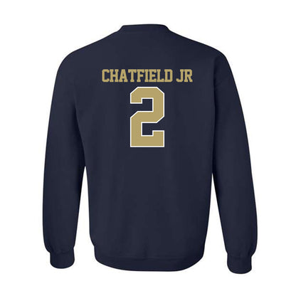 Georgia Tech - NCAA Men's Basketball : Eric Chatfield Jr - Classic Fashion Shersey Crewneck Sweatshirt-1