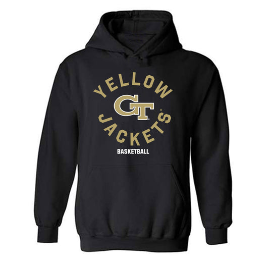 Georgia Tech - NCAA Men's Basketball : Jaeden Mustaf - Classic Fashion Shersey Hooded Sweatshirt