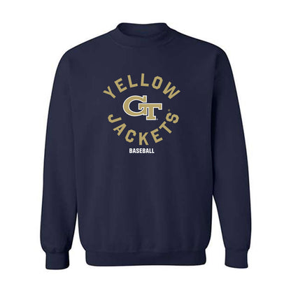 Georgia Tech - NCAA Baseball : Kent Schmidt - Classic Fashion Shersey Crewneck Sweatshirt-0