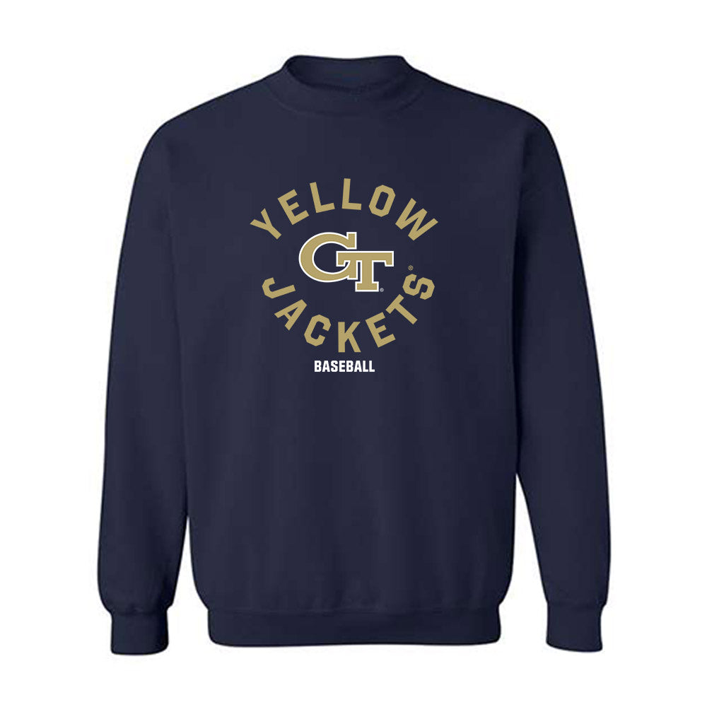 Georgia Tech - NCAA Baseball : Ryan Zuckerman - Classic Fashion Shersey Crewneck Sweatshirt-0