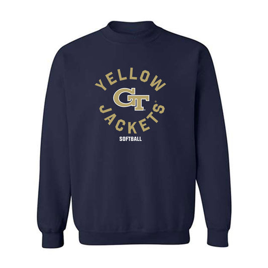 Georgia Tech - NCAA Softball : Alyssa Willer - Classic Fashion Shersey Crewneck Sweatshirt-0