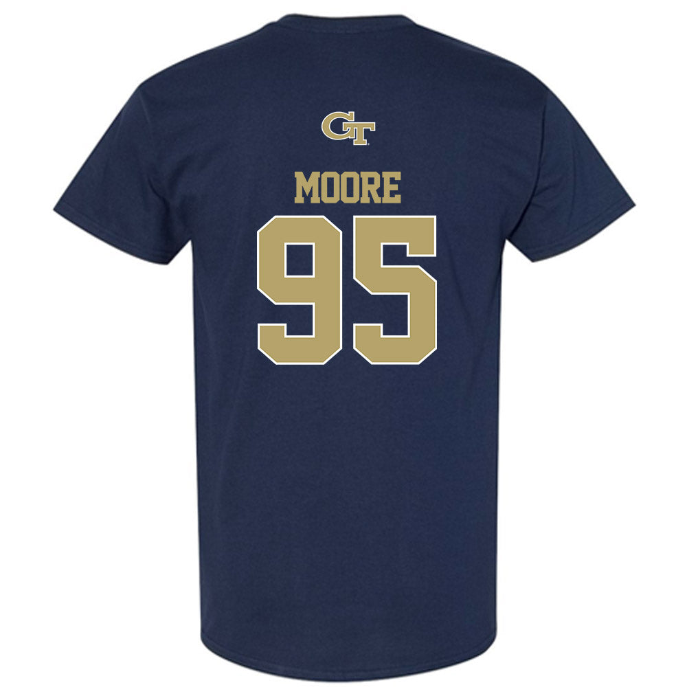 Georgia Tech - NCAA Football : Jason Moore - Classic Shersey T-Shirt