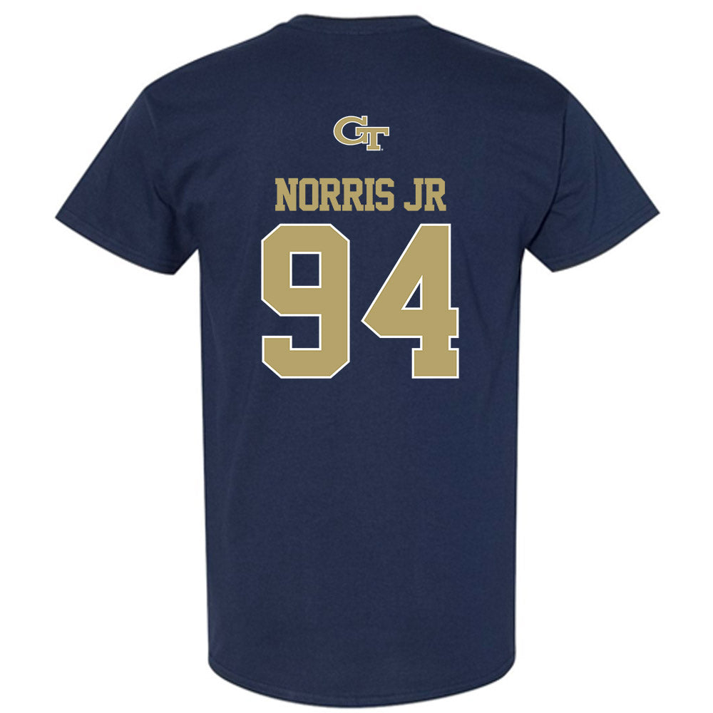 Georgia Tech - NCAA Football : Derry Norris Jr - Classic Shersey T-Shirt-1