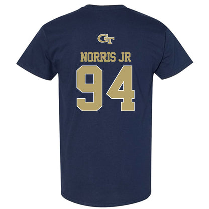 Georgia Tech - NCAA Football : Derry Norris Jr - Classic Shersey T-Shirt-1