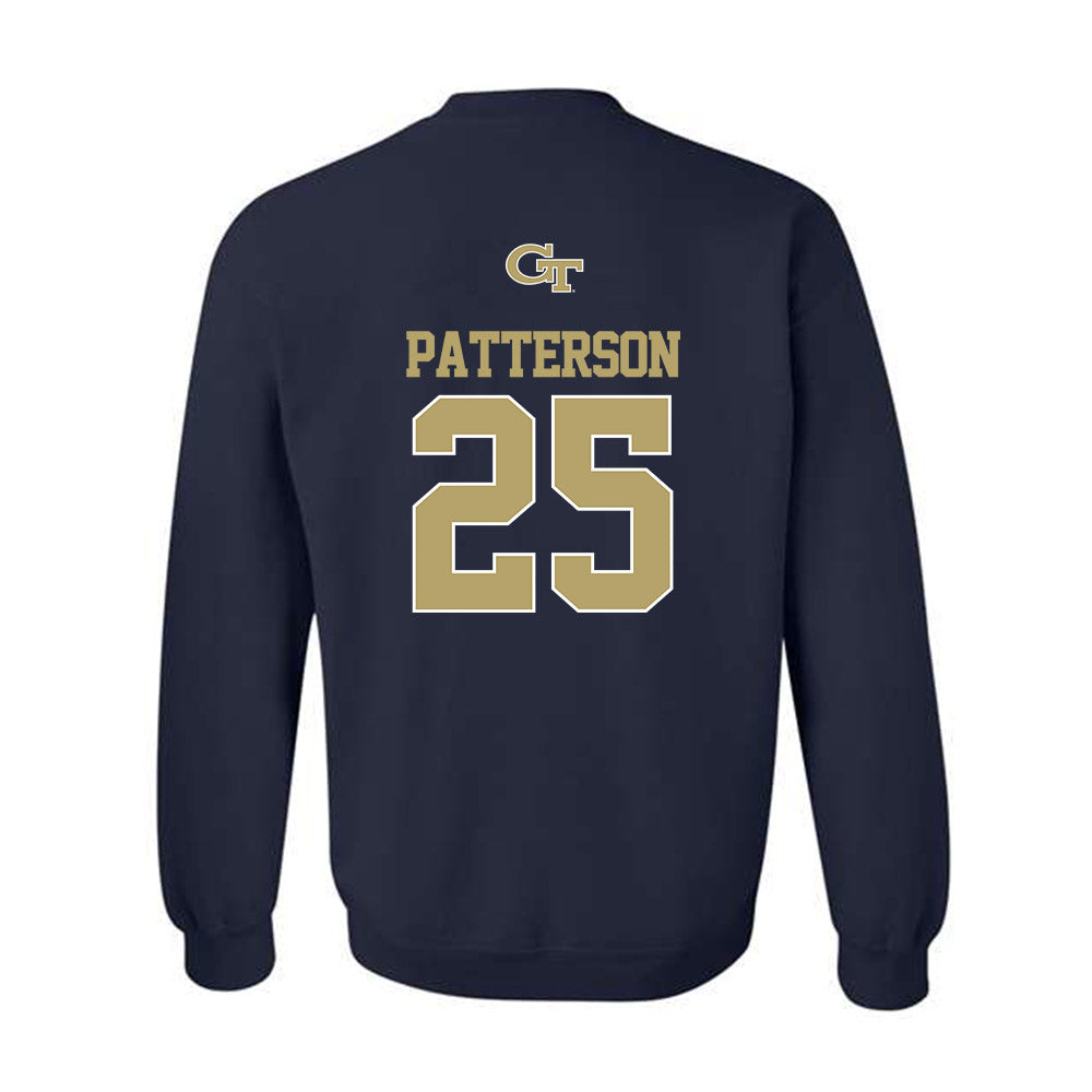 Georgia Tech - NCAA Softball : Caroline Patterson - Classic Shersey Crewneck Sweatshirt-1