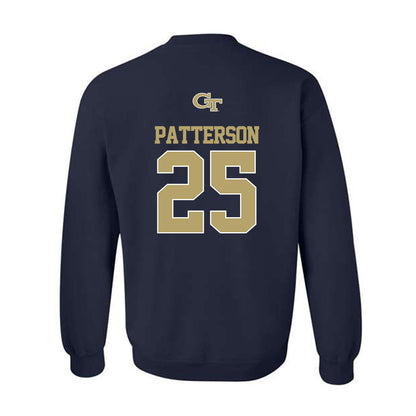 Georgia Tech - NCAA Softball : Caroline Patterson - Classic Shersey Crewneck Sweatshirt-1