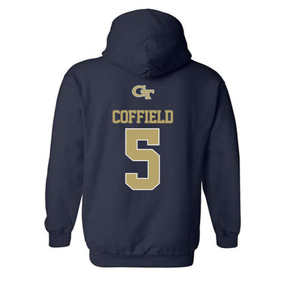 Georgia Tech - NCAA Softball : Makayla Coffield - Classic Shersey Hooded Sweatshirt-1