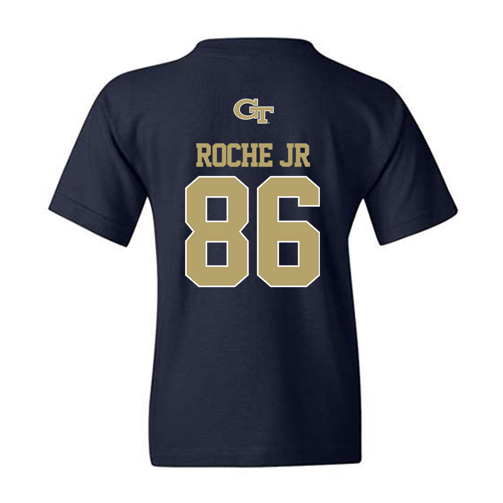 Georgia Tech - NCAA Football : Kevin Roche Jr - Classic Shersey Youth T-Shirt-1