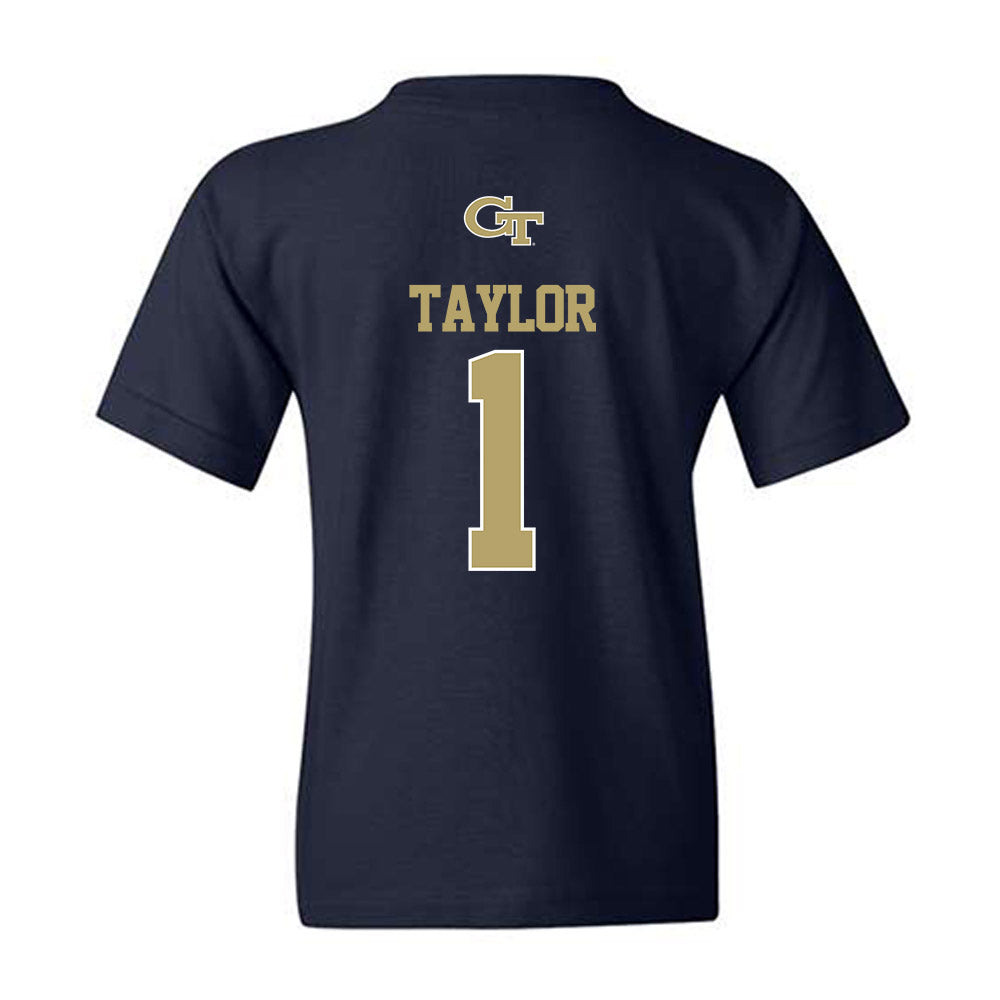 Georgia Tech - NCAA Women's Basketball : McKayla Taylor - Classic Shersey Youth T-Shirt-1