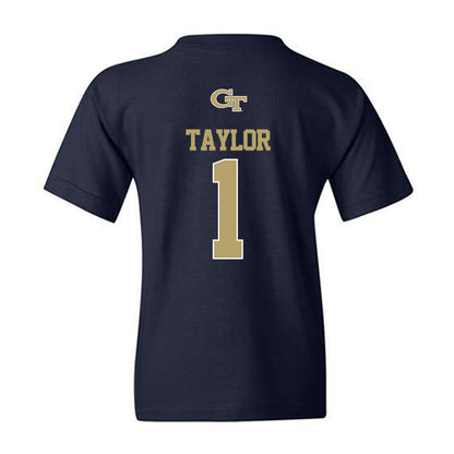 Georgia Tech - NCAA Women's Basketball : McKayla Taylor - Classic Shersey Youth T-Shirt-1
