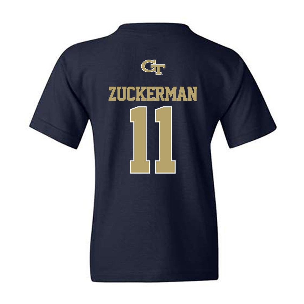 Georgia Tech - NCAA Baseball : Ryan Zuckerman - Classic Shersey Youth T-Shirt-1