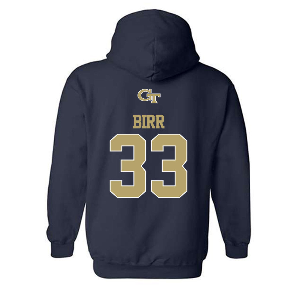 Georgia Tech - NCAA Football : Aidan Birr - Hooded Sweatshirt Classic Shersey