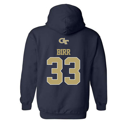 Georgia Tech - NCAA Football : Aidan Birr - Hooded Sweatshirt Classic Shersey