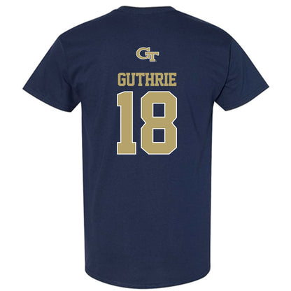 Georgia Tech - NCAA Football : Ben Guthrie - Classic Shersey T-Shirt-1