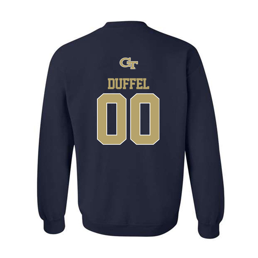 Georgia Tech - NCAA Softball : Madison Duffel - Classic Shersey Crewneck Sweatshirt-1