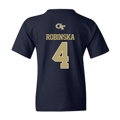 Georgia Tech - NCAA Women's Volleyball : Gabriela Robinska - Classic Shersey Youth T-Shirt-1
