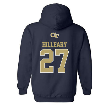 Georgia Tech - NCAA Softball : Kenley Hilleary - Classic Shersey Hooded Sweatshirt-1