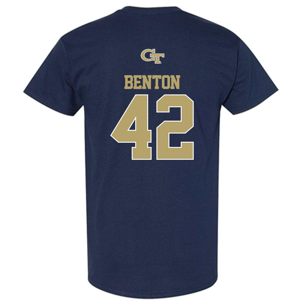 Georgia Tech - NCAA Football : Will Benton - Classic Shersey T-Shirt-1