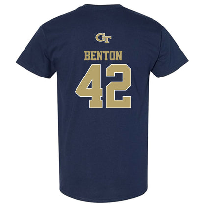 Georgia Tech - NCAA Football : Will Benton - Classic Shersey T-Shirt-1