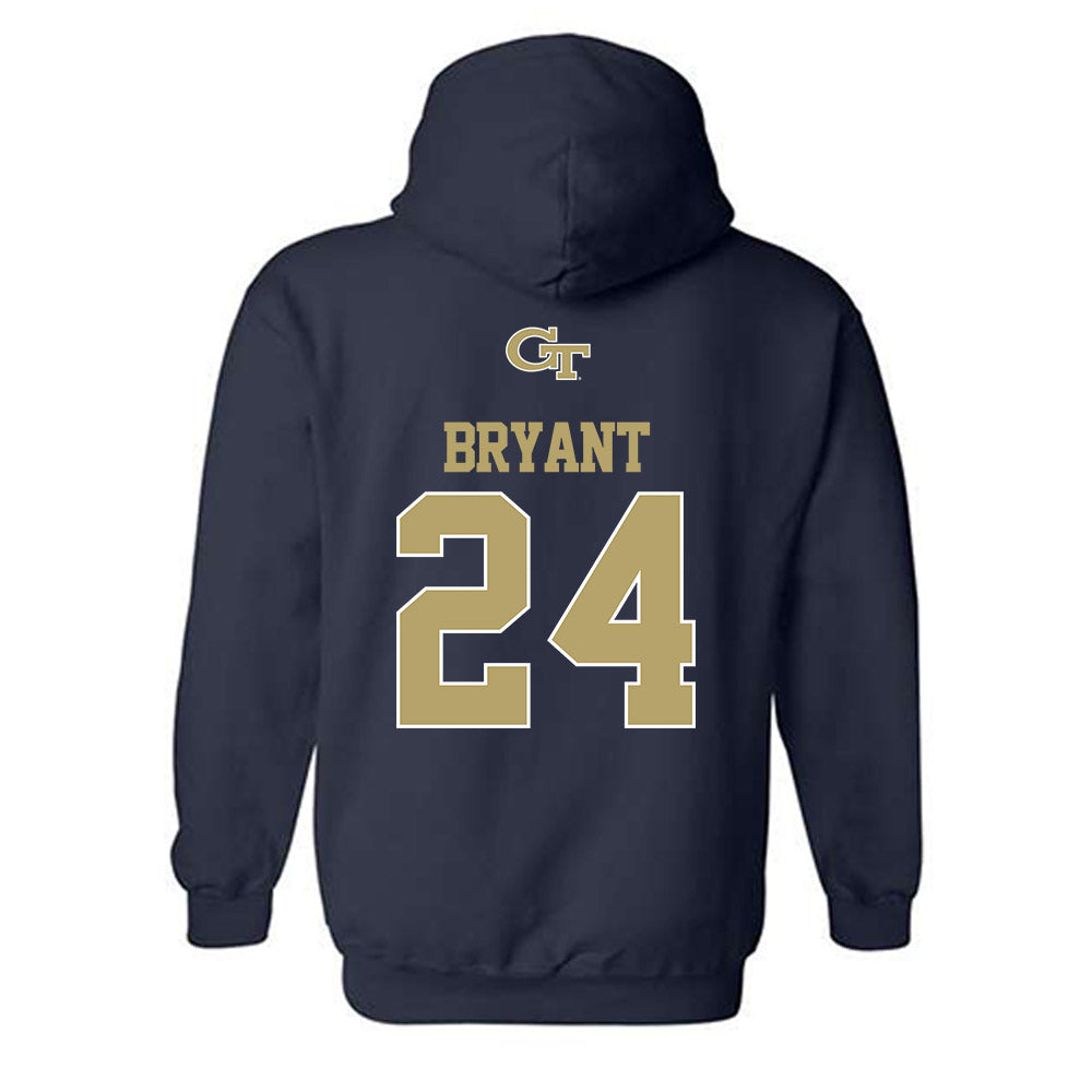 Georgia Tech - NCAA Softball : Victoria Bryant - Classic Shersey Hooded Sweatshirt-1
