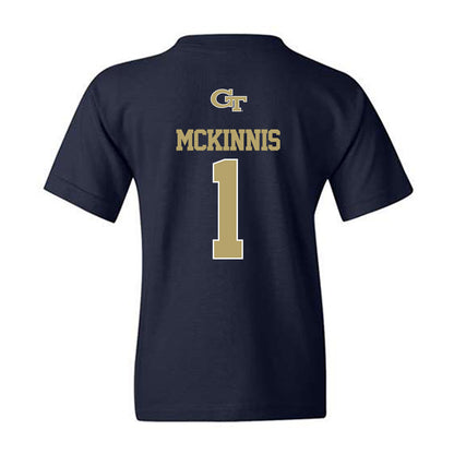 Georgia Tech - NCAA Softball : Abby McKinnis - Classic Shersey Youth T-Shirt-1