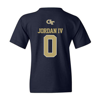 Georgia Tech - NCAA Football : Melvin Jordan IV - Classic Shersey Youth T-Shirt-1