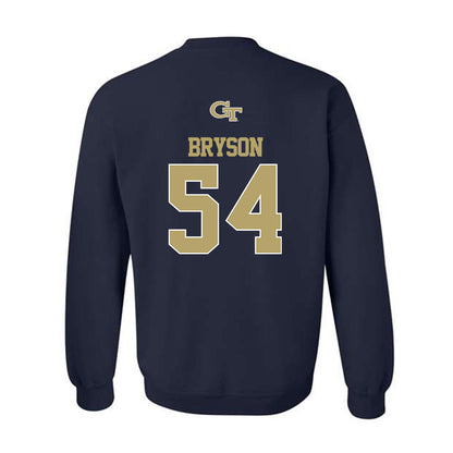 Georgia Tech - NCAA Football : Jimmy Bryson - Classic Shersey Crewneck Sweatshirt-1