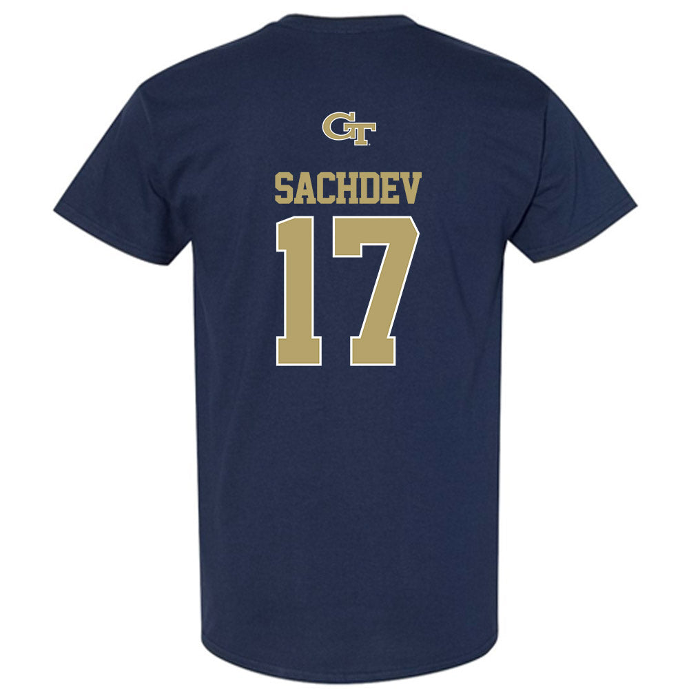Georgia Tech - NCAA Men's Tennis : Rohan Sachdev - Classic Shersey T-Shirt-1