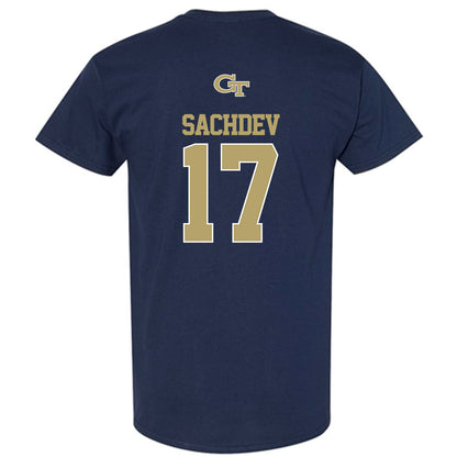 Georgia Tech - NCAA Men's Tennis : Rohan Sachdev - Classic Shersey T-Shirt-1