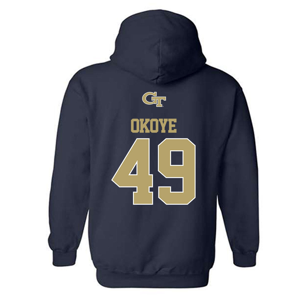 Georgia Tech - NCAA Football : Chuma Okoye - Classic Shersey Hooded Sweatshirt