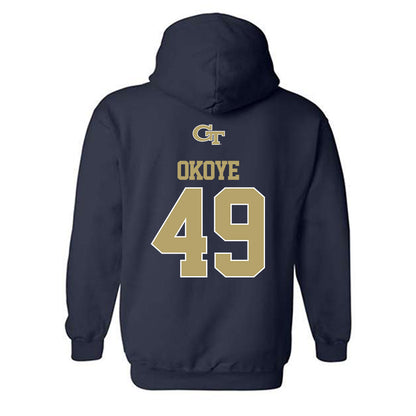 Georgia Tech - NCAA Football : Chuma Okoye - Classic Shersey Hooded Sweatshirt