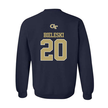 Georgia Tech - NCAA Women's Volleyball : Laura Bieleski - Classic Shersey Crewneck Sweatshirt-1
