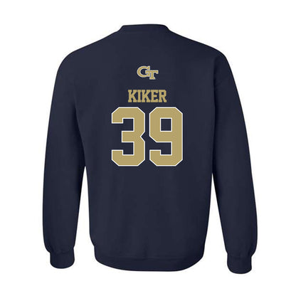 Georgia Tech - NCAA Football : Will Kiker - Classic Shersey Crewneck Sweatshirt-1