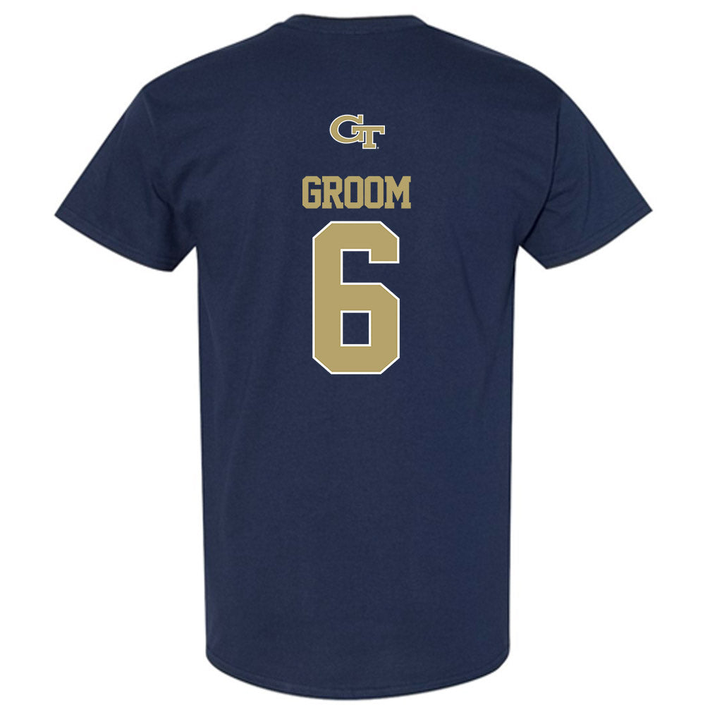 Georgia Tech - NCAA Women's Volleyball : Anika Groom - Classic Shersey T-Shirt-1