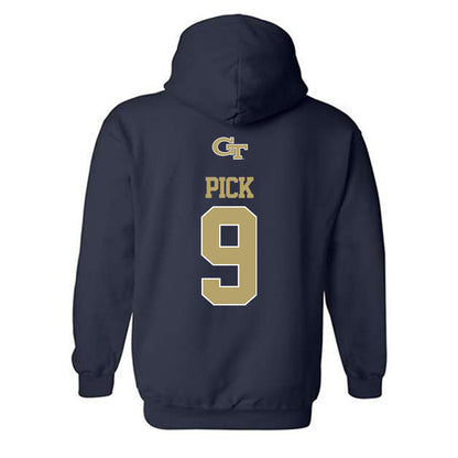 Georgia Tech - NCAA Softball : Landri Pick - Classic Shersey Hooded Sweatshirt-1