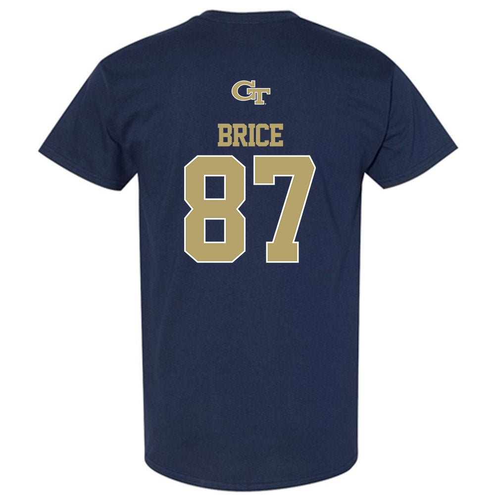 Georgia Tech - NCAA Football : Jamauri Brice - Classic Shersey T-Shirt-1
