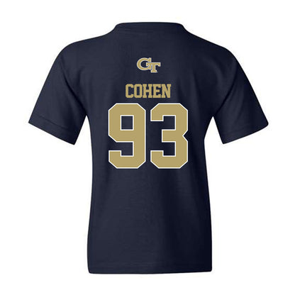 Georgia Tech - NCAA Football : Drew Cohen - Classic Shersey Youth T-Shirt