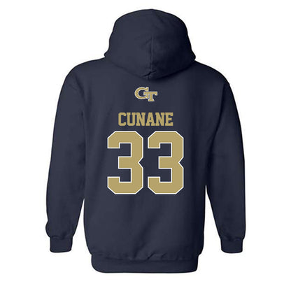 Georgia Tech - NCAA Softball : Katie Cunane - Classic Shersey Hooded Sweatshirt-1