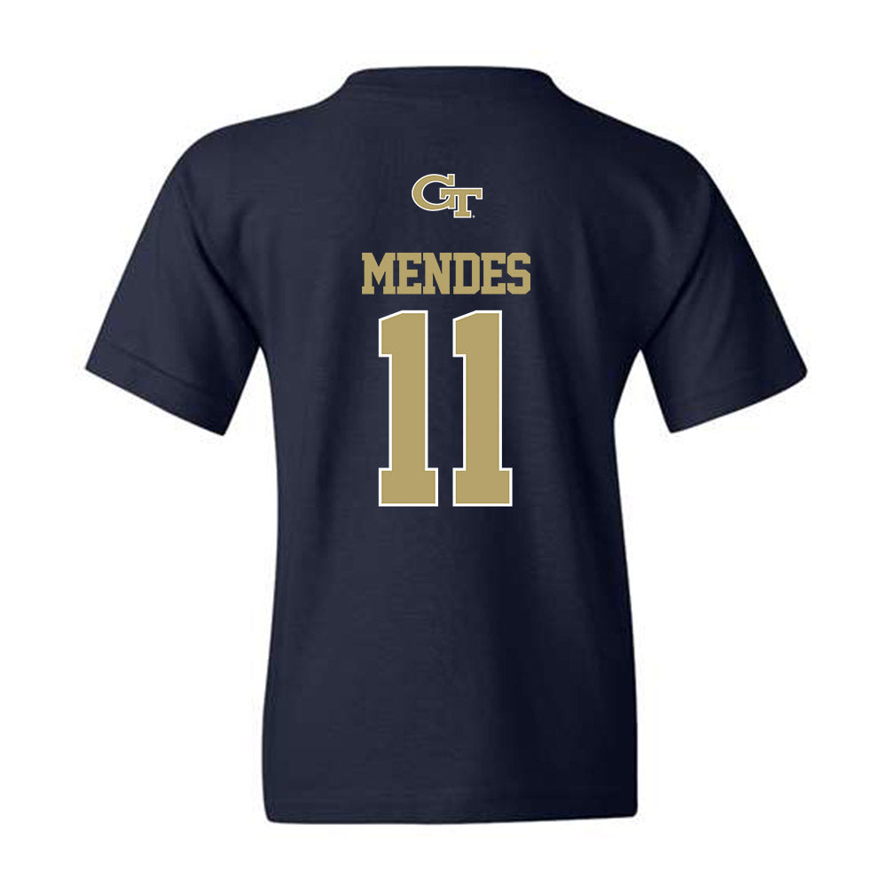 Georgia Tech - NCAA Women's Volleyball : Larissa Mendes - Classic Shersey Youth T-Shirt