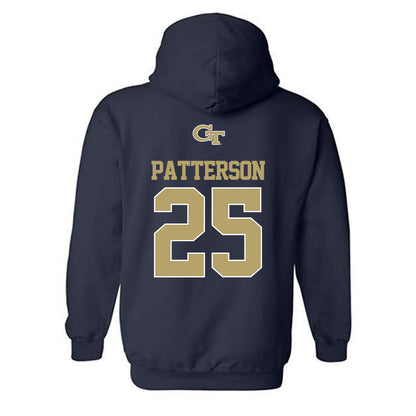 Georgia Tech - NCAA Softball : Caroline Patterson - Classic Shersey Hooded Sweatshirt-1