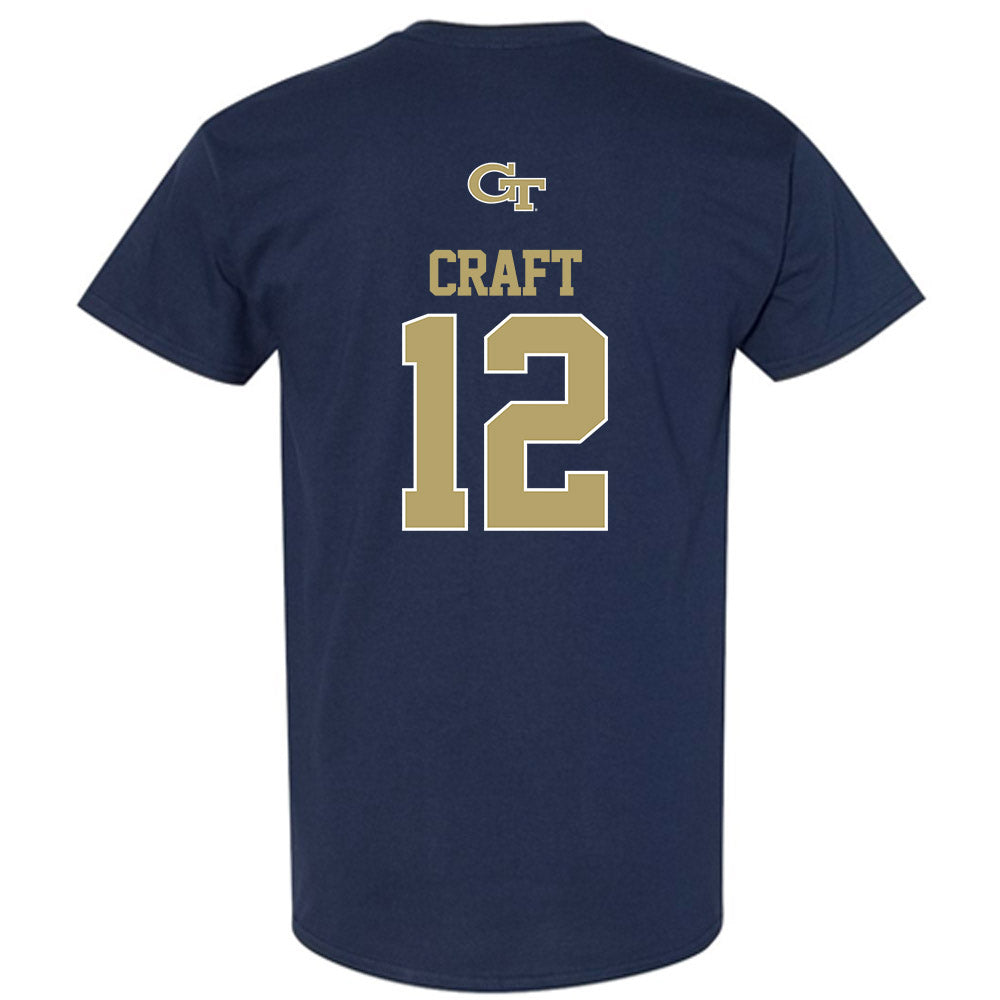 Georgia Tech - NCAA Men's Basketball : Kam Craft - Classic Shersey T-Shirt-1