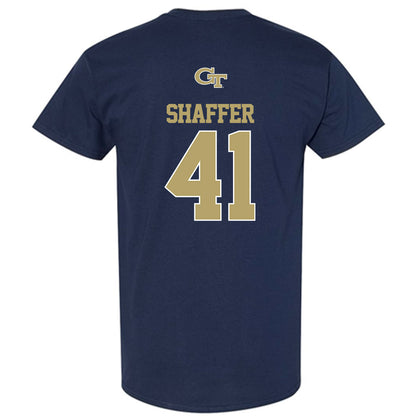 Georgia Tech - NCAA Football : Landon Shaffer - Classic Shersey T-Shirt-1