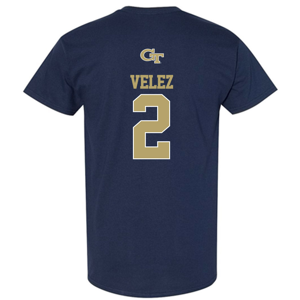 Georgia Tech - NCAA Women's Volleyball : Sofia Velez - Classic Shersey T-Shirt-1
